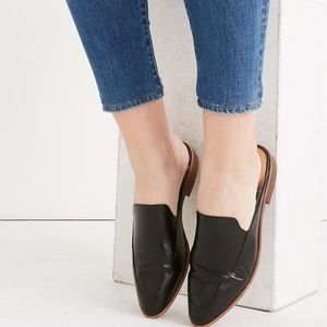 Madewell Leather Mule loafer black size 9.5